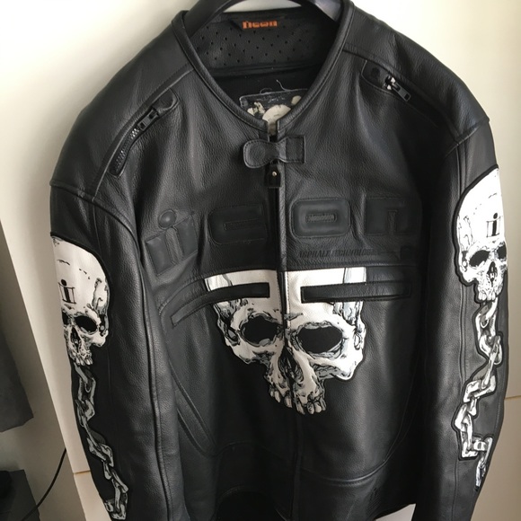 Moto leather jacket - Picture 2 of 3